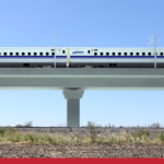 Viaduct_banner_notext Shinkansen N700 on an elevated Viaduct